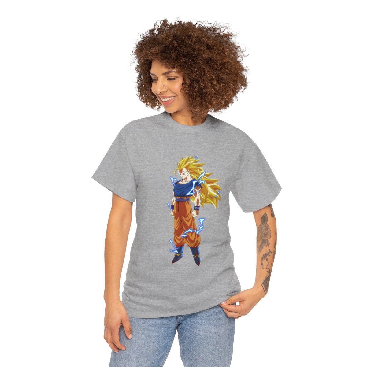 Tee shirt Unisex Songoku SSJ3 Homme/Femme