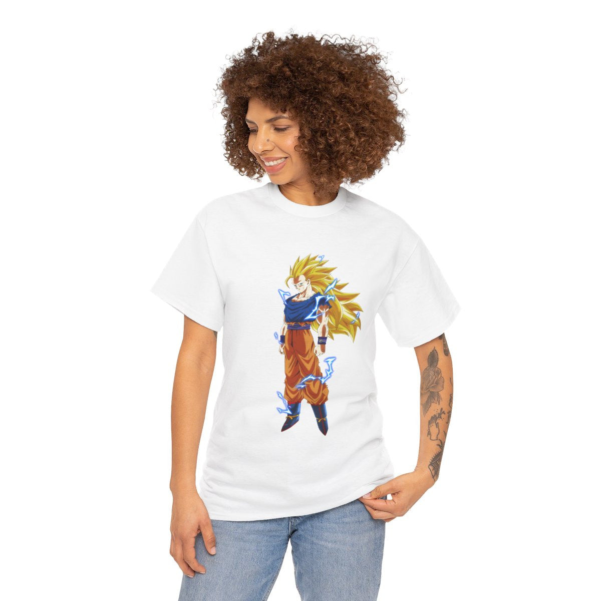 Tee shirt Unisex Songoku SSJ3 Homme/Femme
