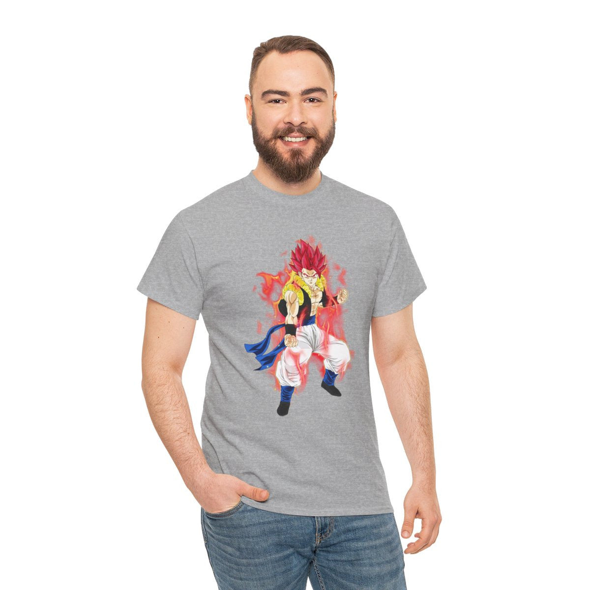 Tee shirt Unisex Gogeta god Homme/Femme