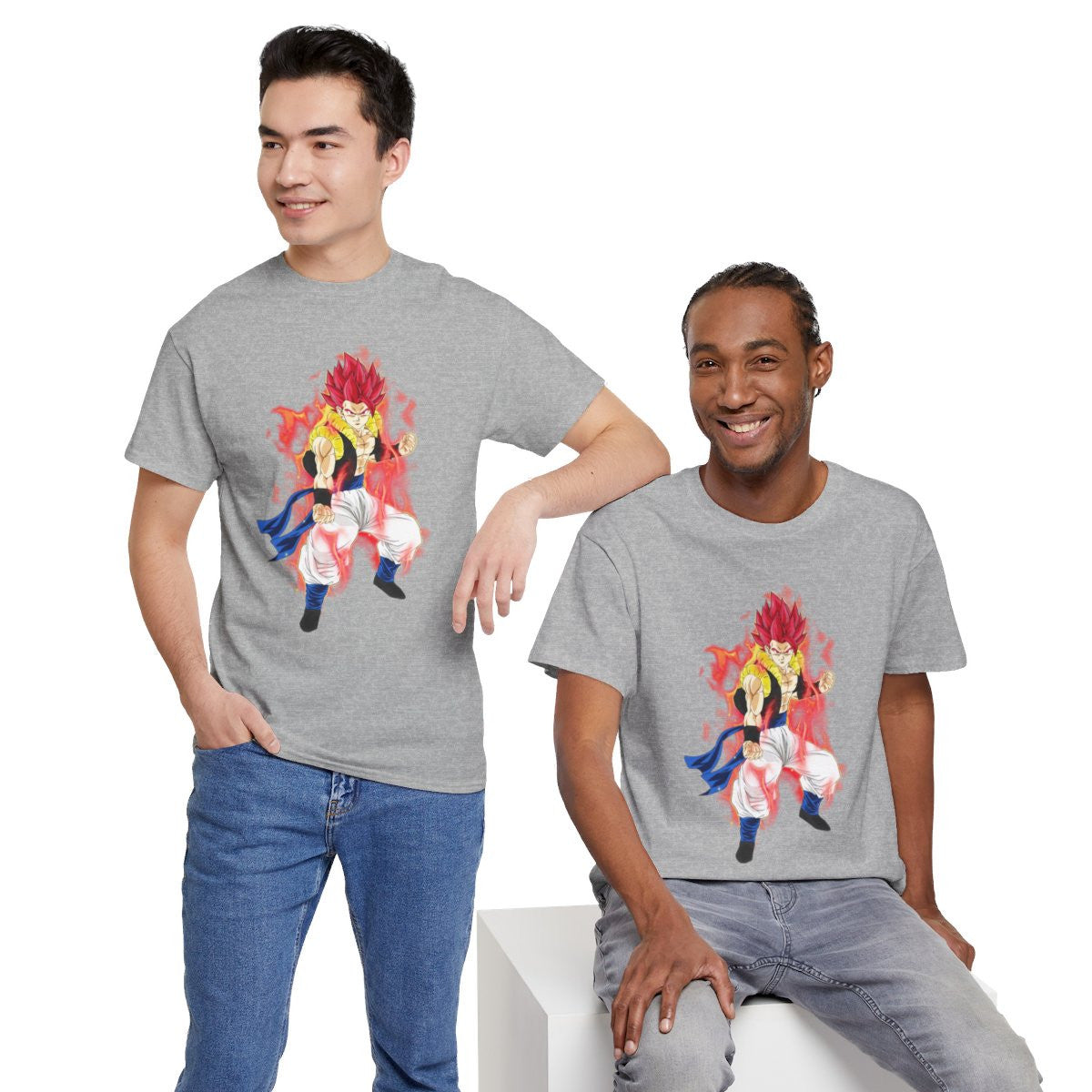 Tee shirt Unisex Gogeta god Homme/Femme