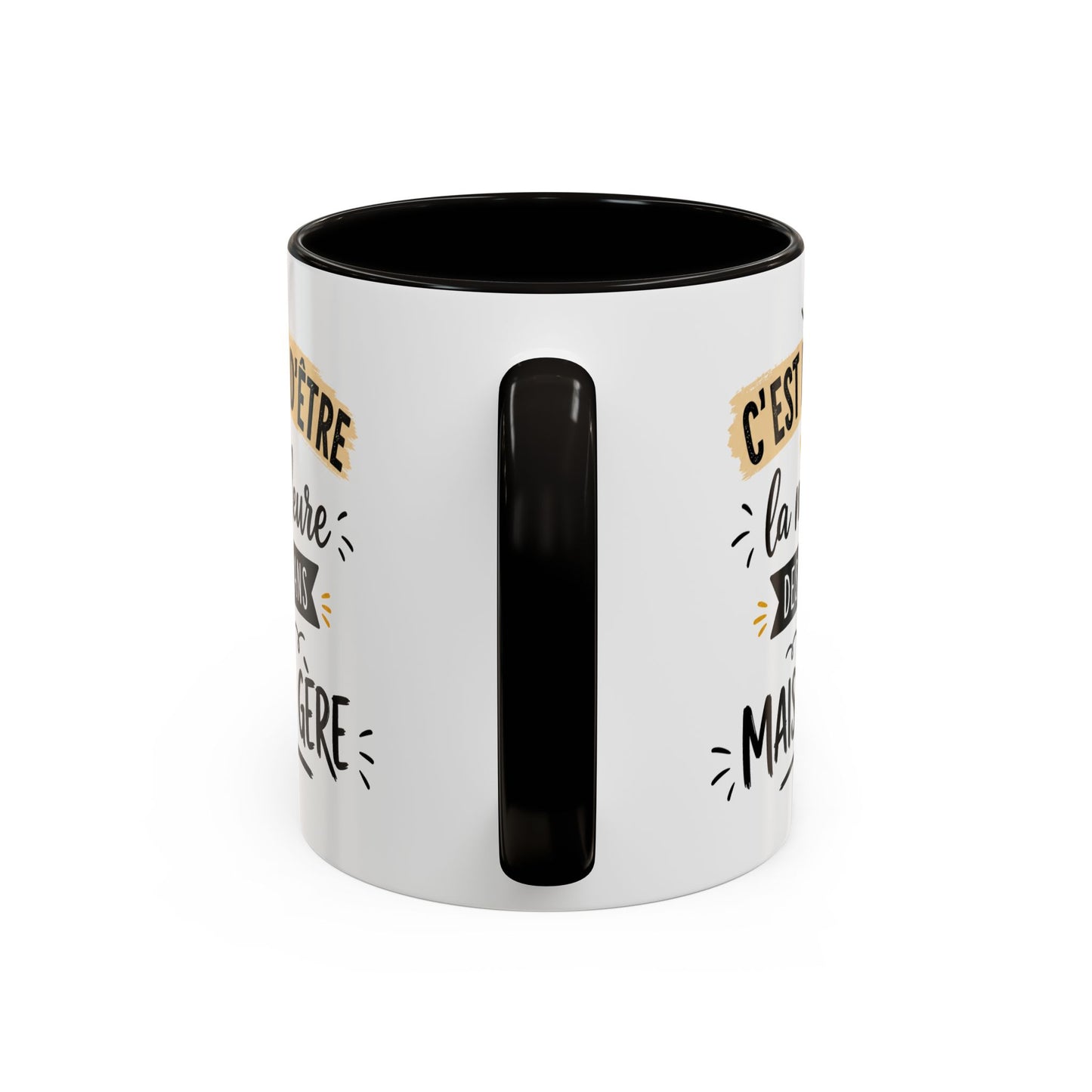 Tasse C’Est Dur D’Être La Meilleure Des Mamans Mais Je Gère – Mug Humour Maman Vintage – Cadeau Fête des Mères 325ml