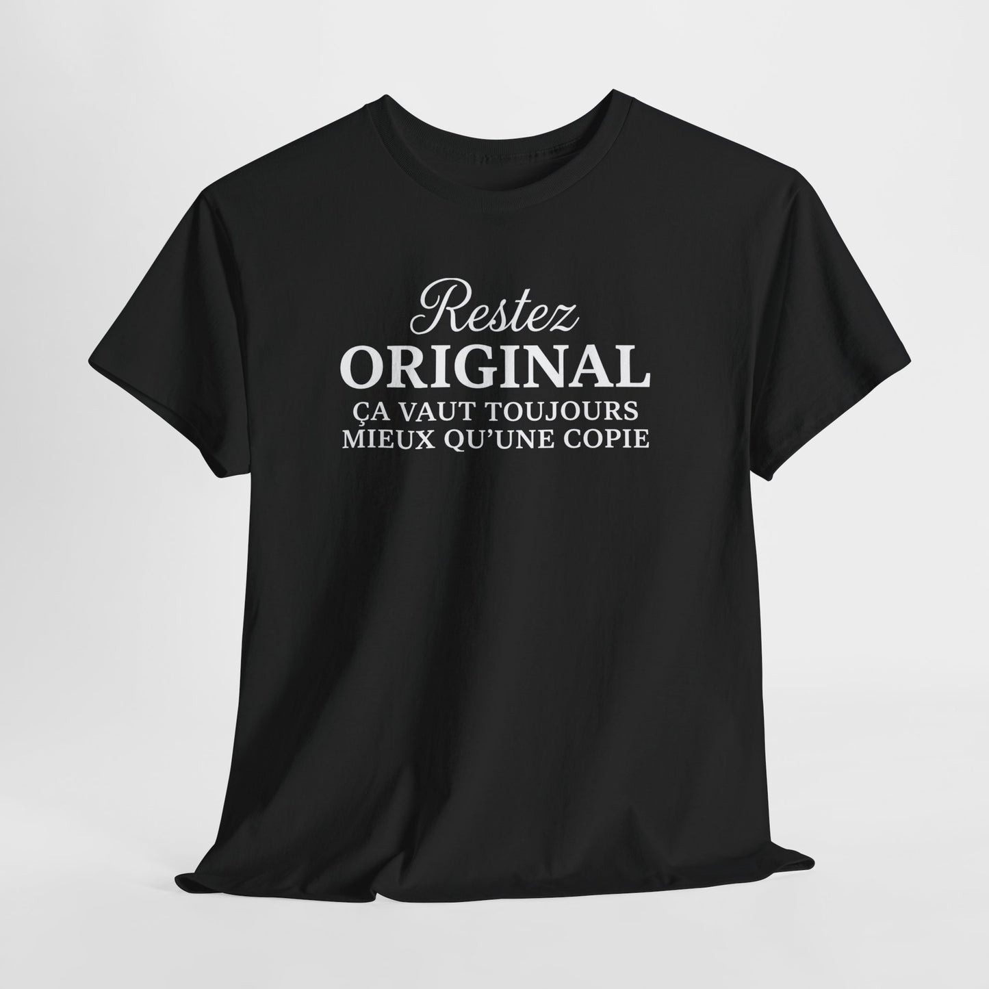 Tee-Shirt Humour Homme et Femme – Idée Cadeau Original Citation Drôle – Message Humoristique Personnalité Unique Anniversaire