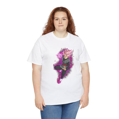 Tee shirt Unisex Black Goku rosé Homme/Femme