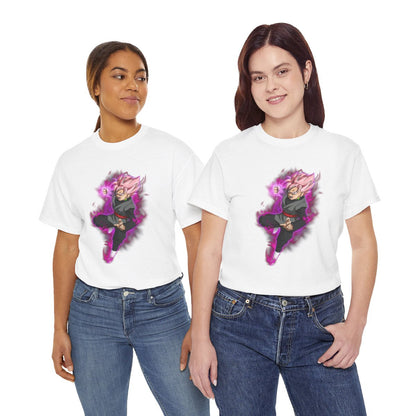 Tee shirt Unisex Black Goku rosé Homme/Femme