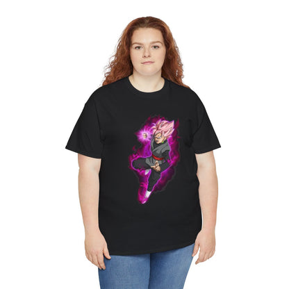 Tee shirt Unisex Black Goku rosé Homme/Femme