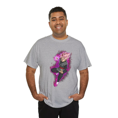 Tee shirt Unisex Black Goku rosé Homme/Femme