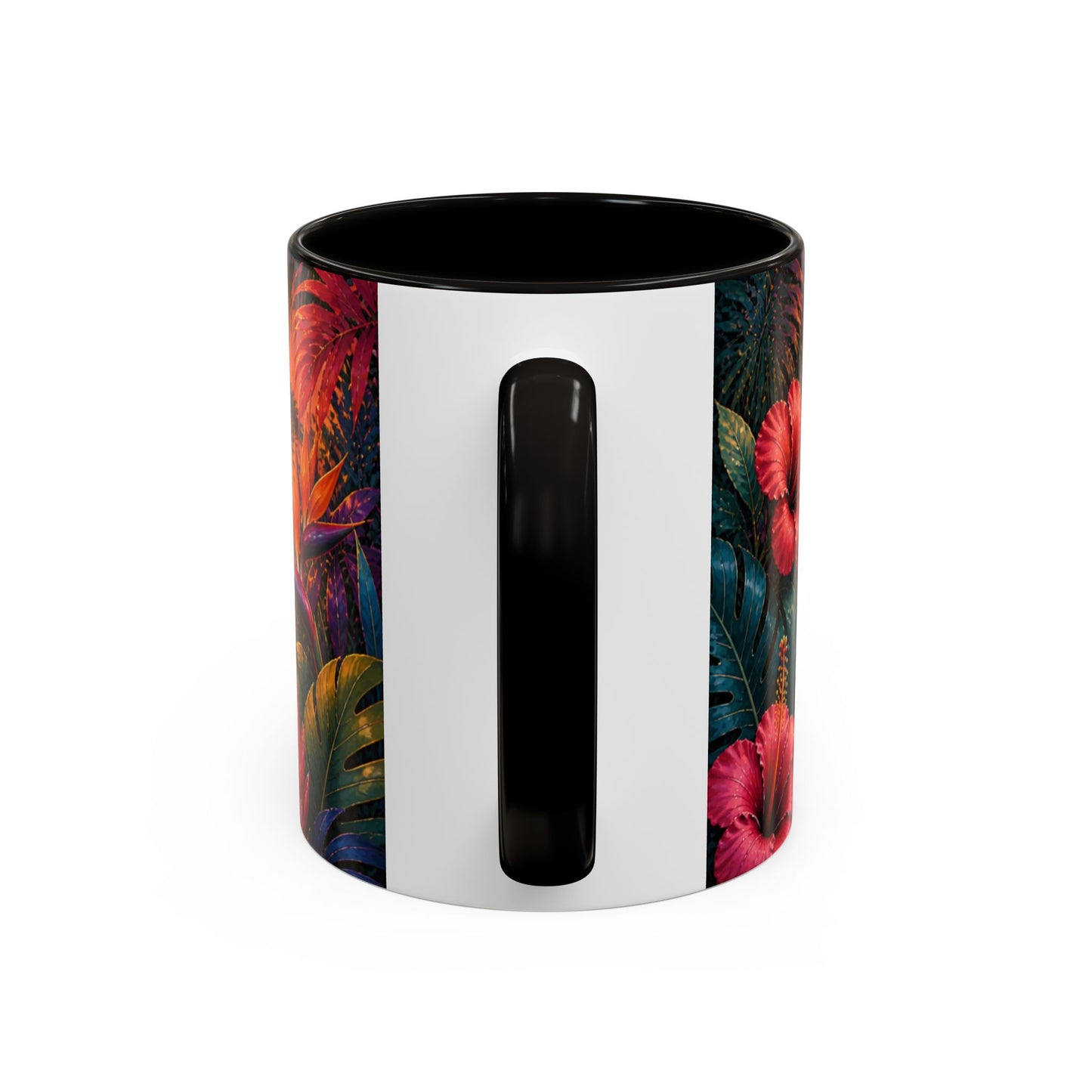 Tasse Lion Tropical – Mug Safari avec Lion Majestueux, Fleurs Exotiques et Couché de Soleil Africain – Design Jungle 325ml