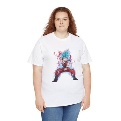 Tee shirt Unisex Goku blue kaioken Homme/Femme