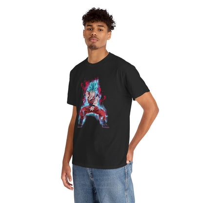 Tee shirt Unisex Goku blue kaioken Homme/Femme