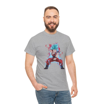 Tee shirt Unisex Goku blue kaioken Homme/Femme