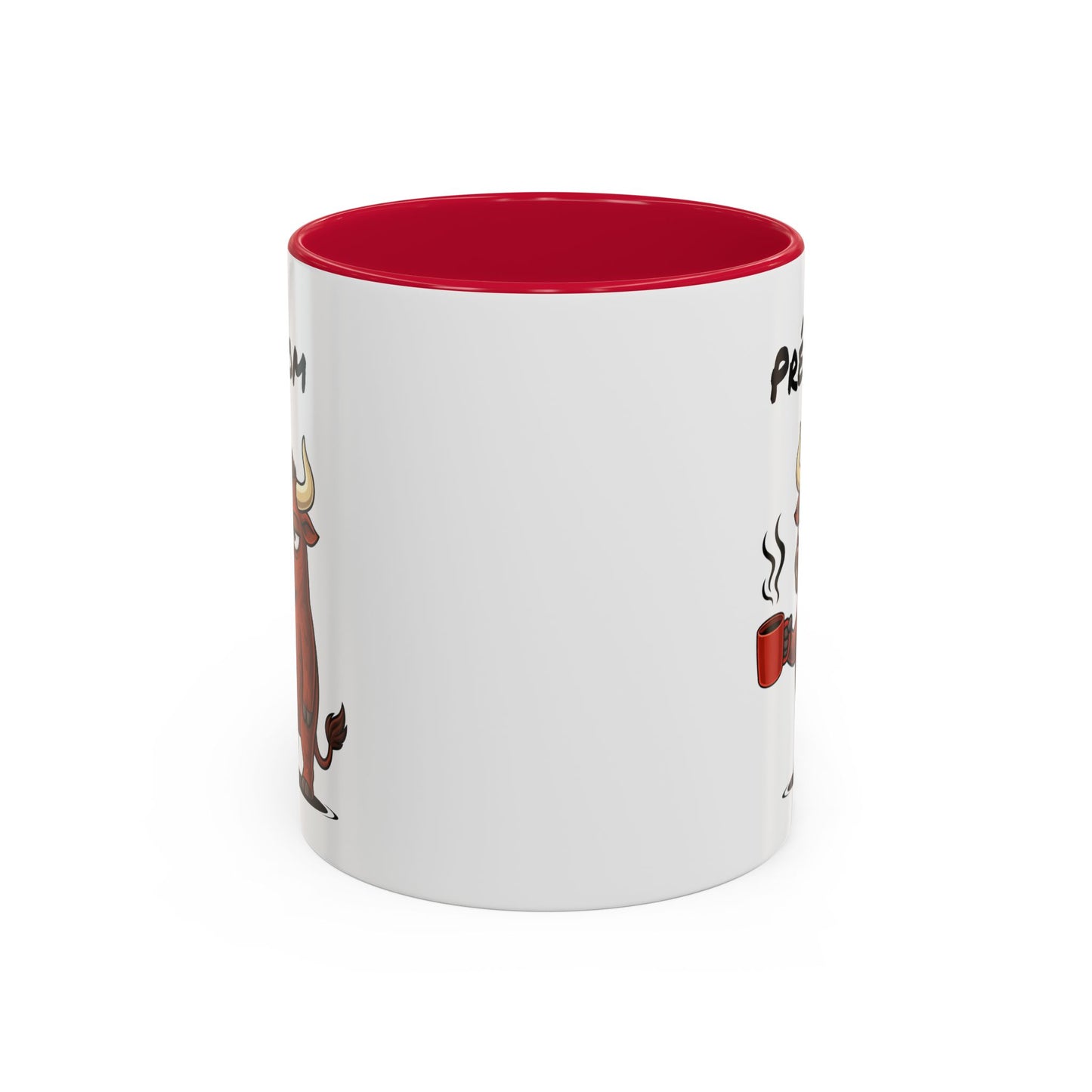 Mug Taureau Personnalisable 325ml – Tasse Café Humour Animal Signe Astrologique Taureau Drôle