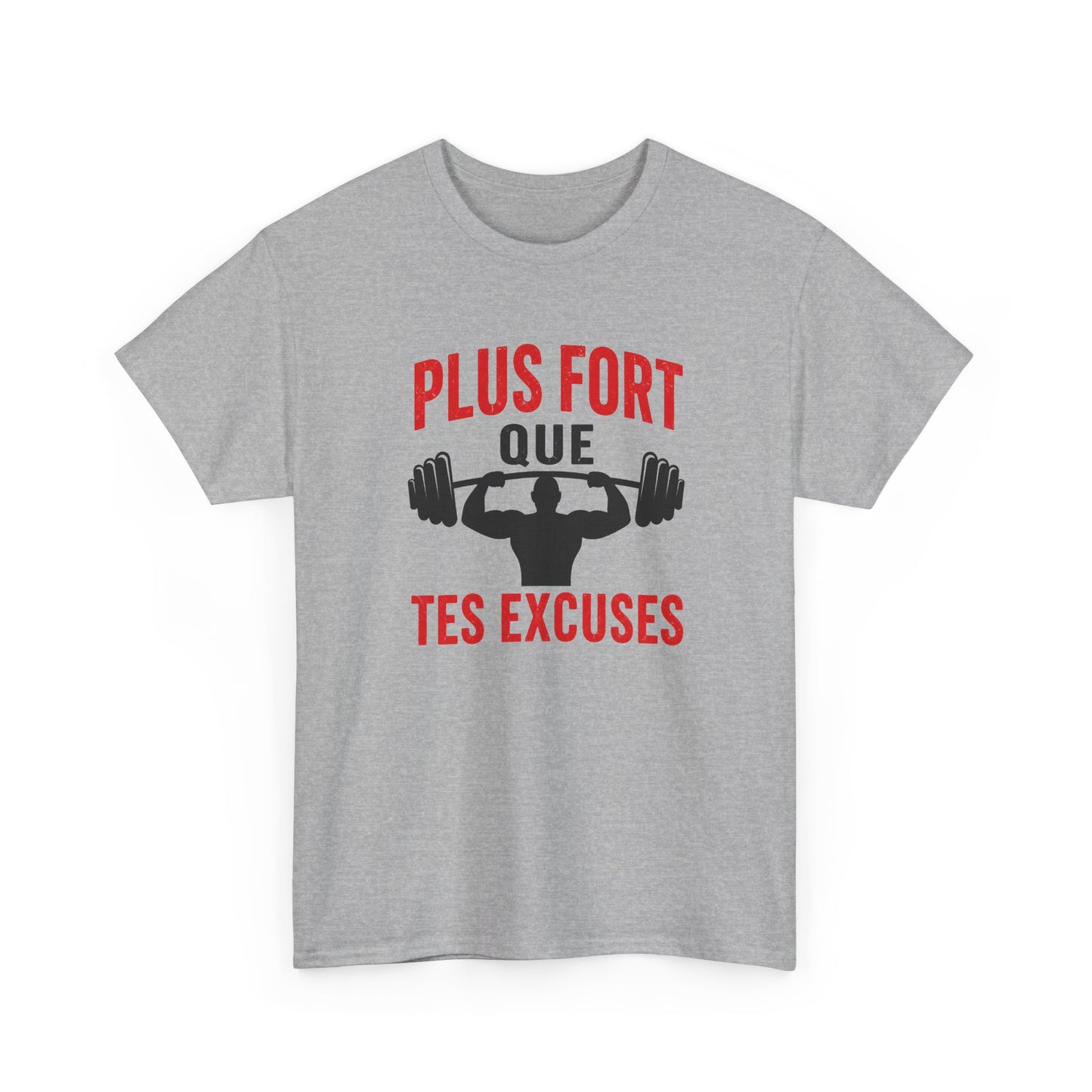T-Shirt Musculation Homme et Femme – Fitness Motivation Sport – Entraînement Salle de Muscu – Cadeau Sportif