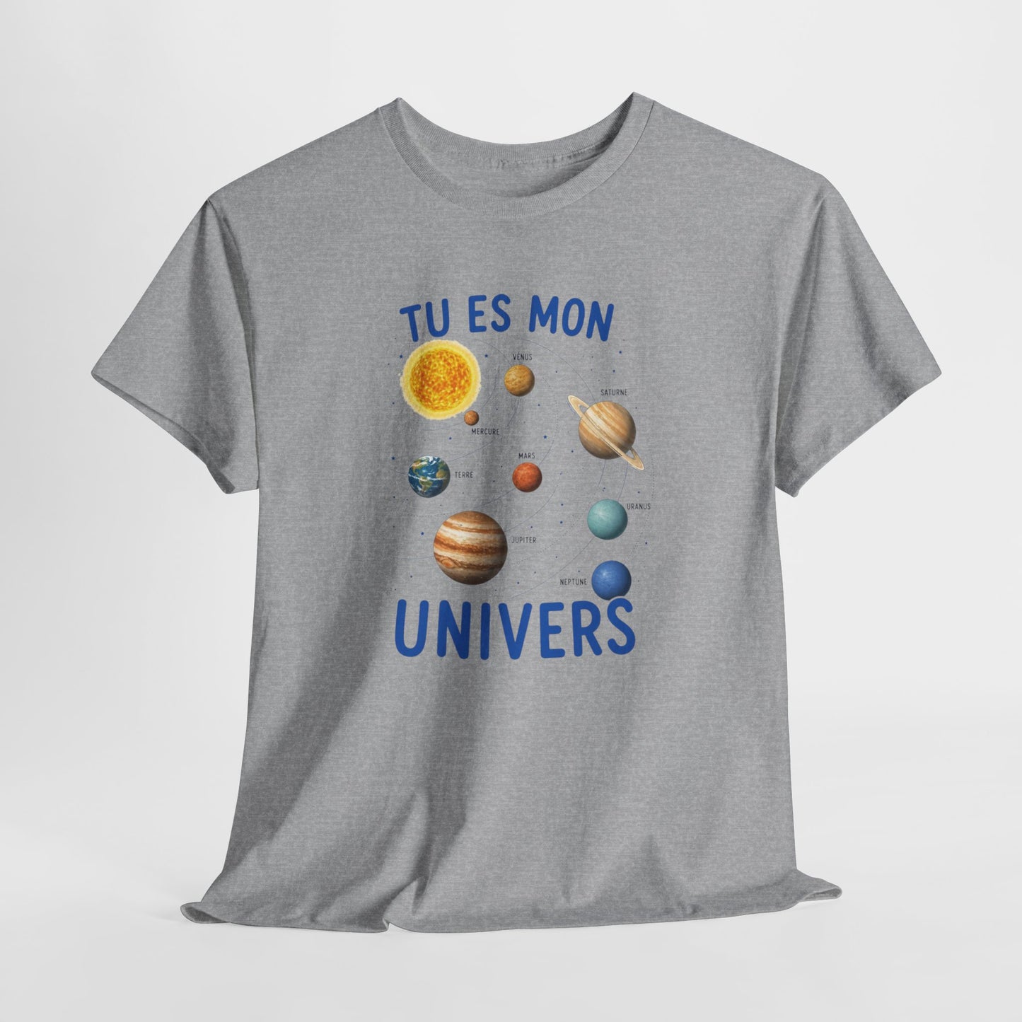 T-Shirt Astronomie Humour – Tu Es Mon Univers – Tee Shirt Couple Amour Homme Femme