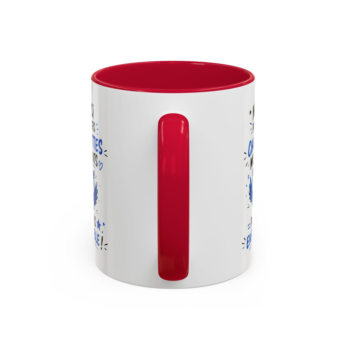 Mug Merci pour Ces Chouettes Moments – Tasse Remerciement avec Chouette – Cadeau Original Souvenir Noir Bleu Rouge