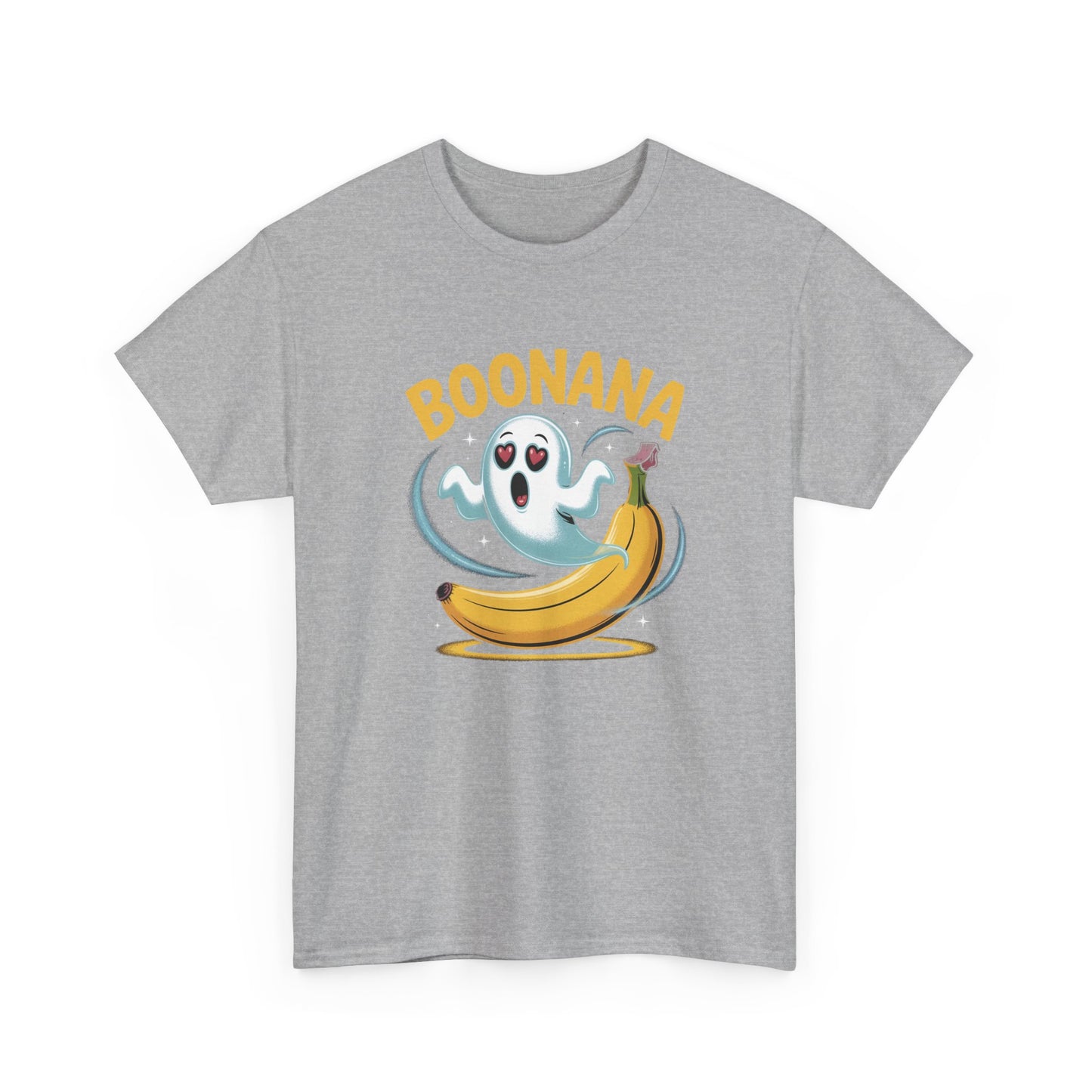 Tee Shirt Boonana Fantôme Banane – T-shirt Halloween Drôle – Humour Fantôme Banane