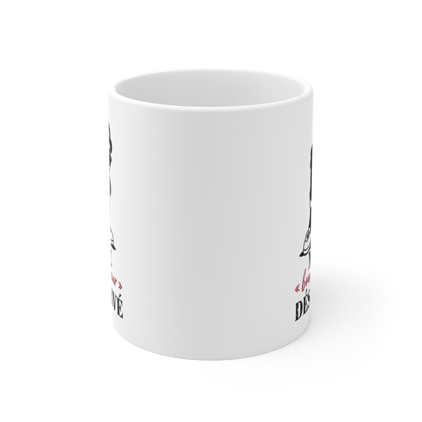 Tasse Mode Bonne Humeur Désactivé – Mug Panda Humour Streetwear – Cadeau Drôle Homme Femme 325ml