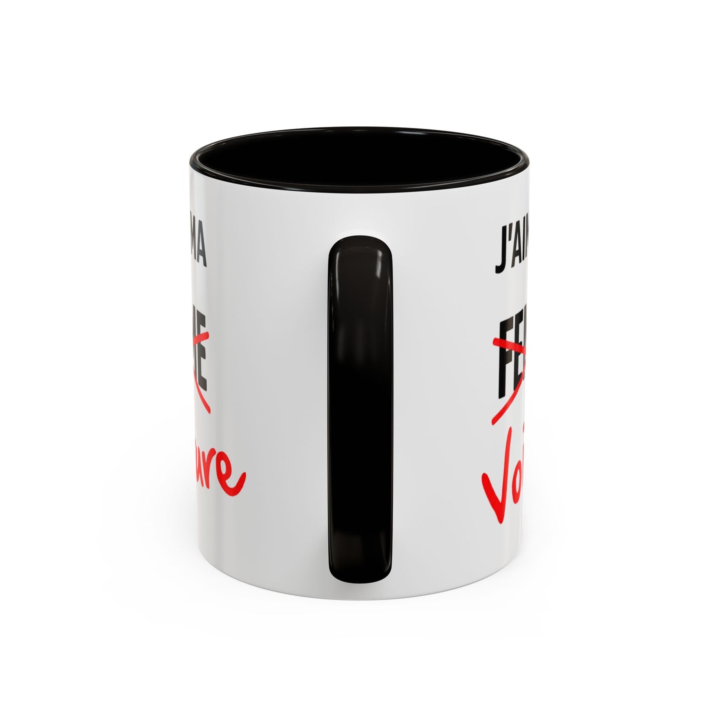 Tasse J’aime ma Voiture 325ml – Mug Céramique Humour Auto Passion Automobile Cadeau Original