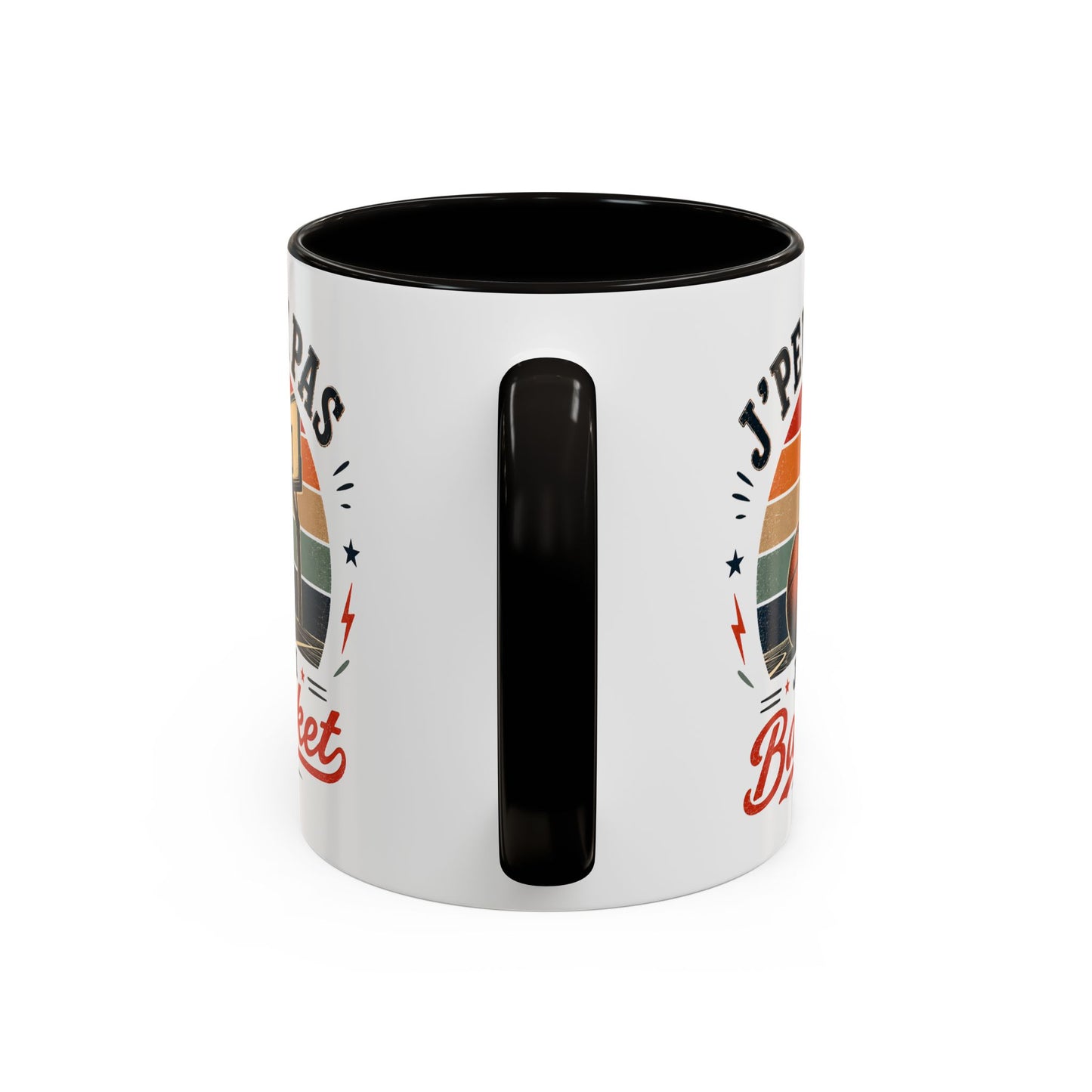 Tasse J’Peux Pas J’Ai Basket – Mug Basketball Vintage Humoristique – Cadeau Basketteur Homme Femme 325ml