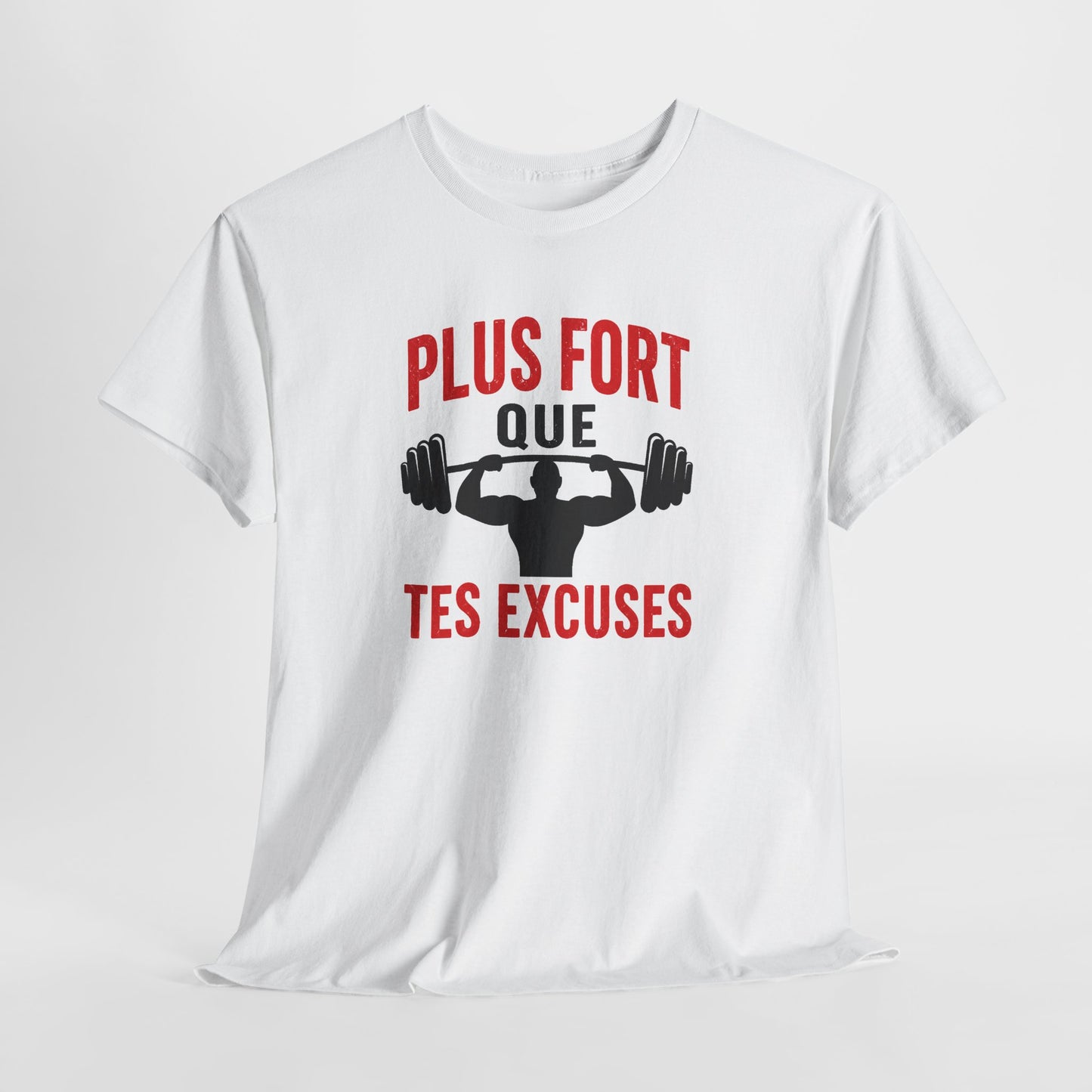 T-Shirt Musculation Homme et Femme – Fitness Motivation Sport – Entraînement Salle de Muscu – Cadeau Sportif