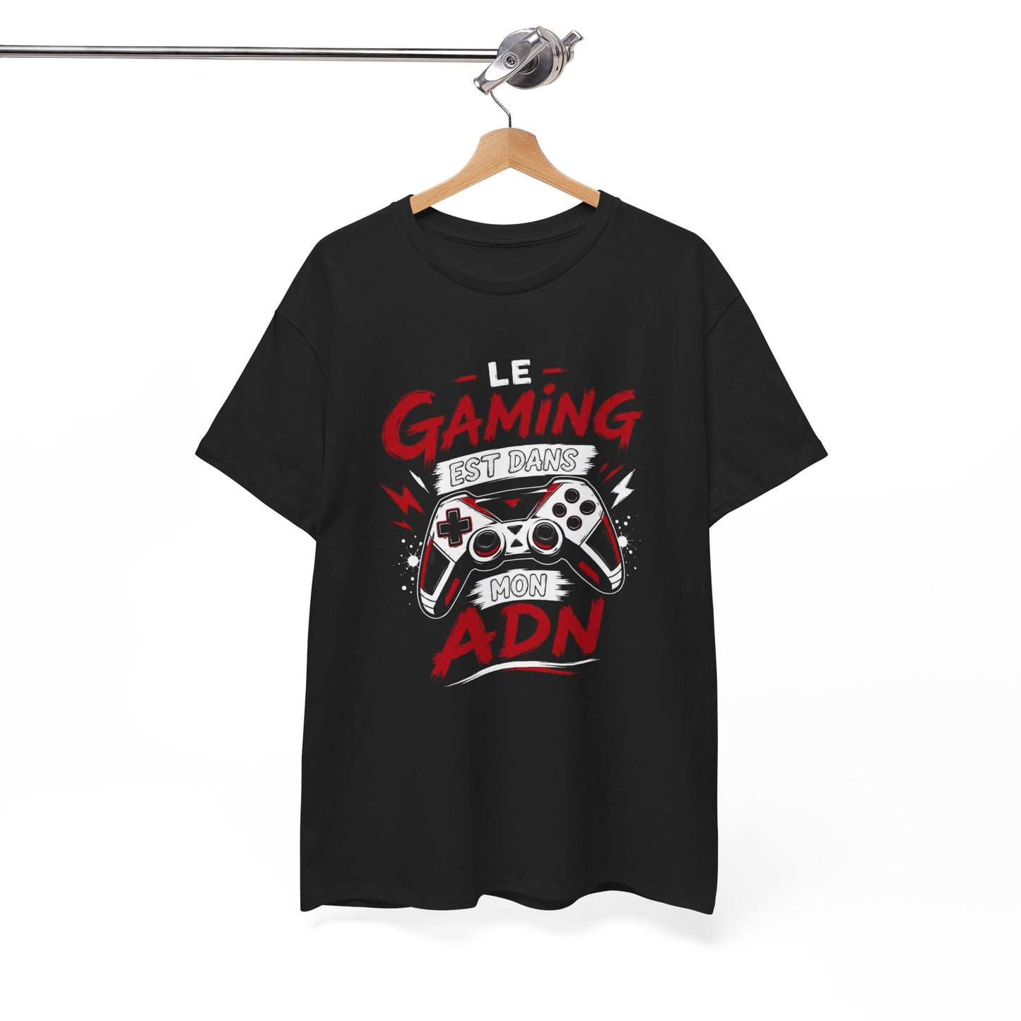 Tee-Shirt Gaming Homme et Femme – Gamer Manette Jeu Vidéo Console PC – Cadeau Original pour Passionné de Jeux Vidéo Geek