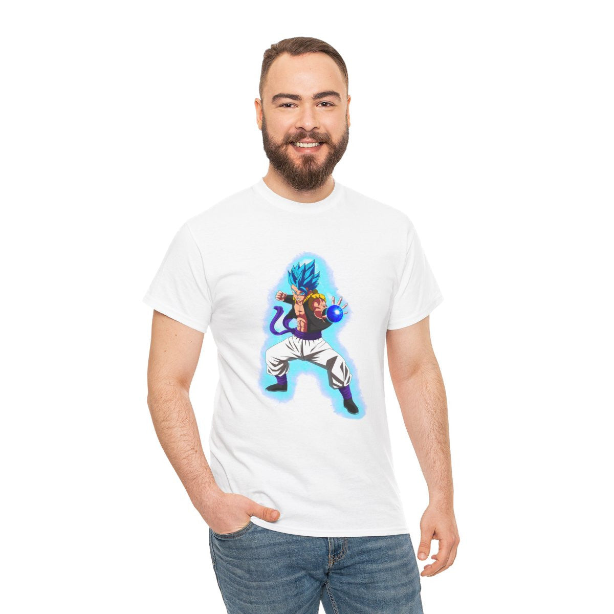 Tee shirt Unisex Gogeta blue Homme/Femme