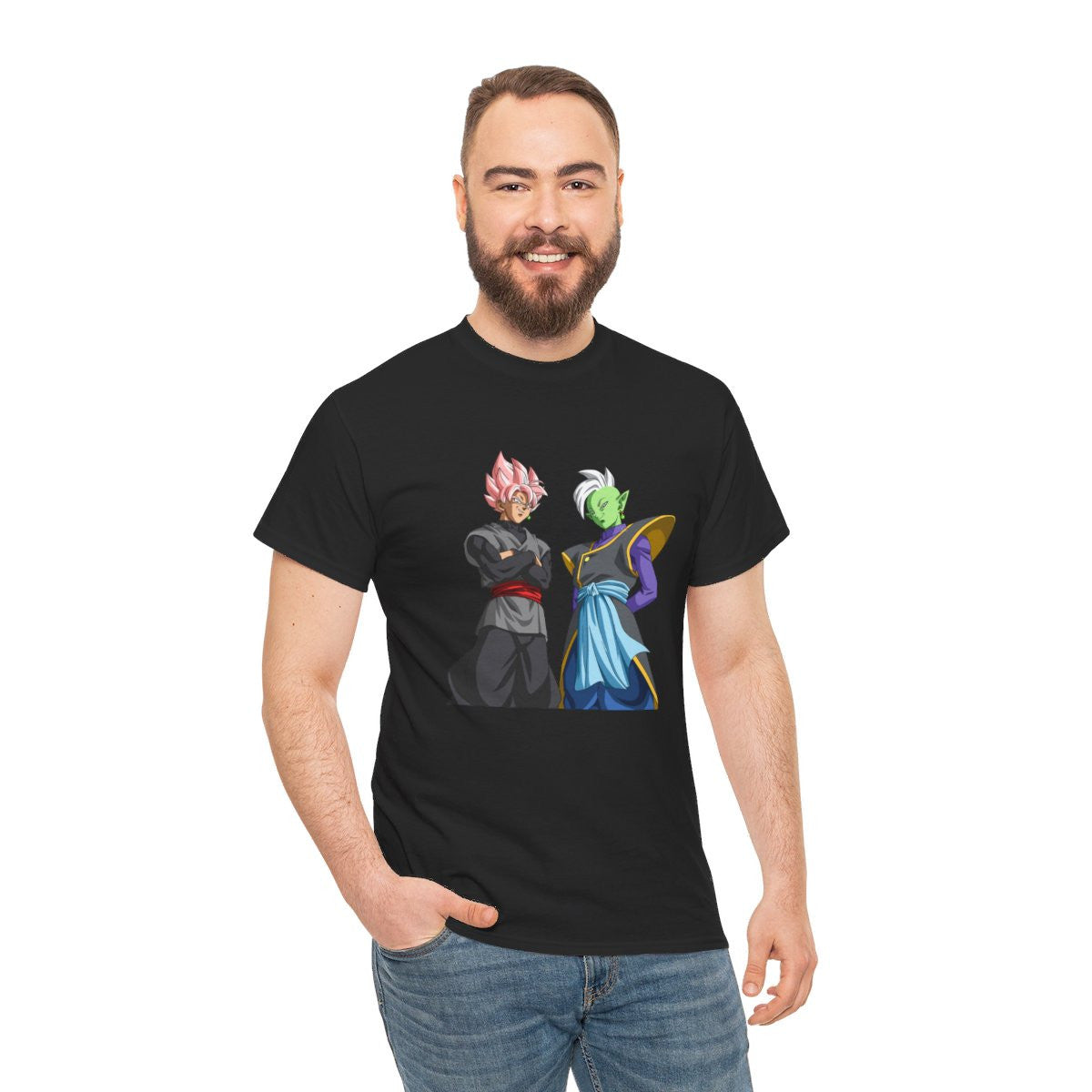 Tee shirt Unisex Zamasu goku black Homme/Femme