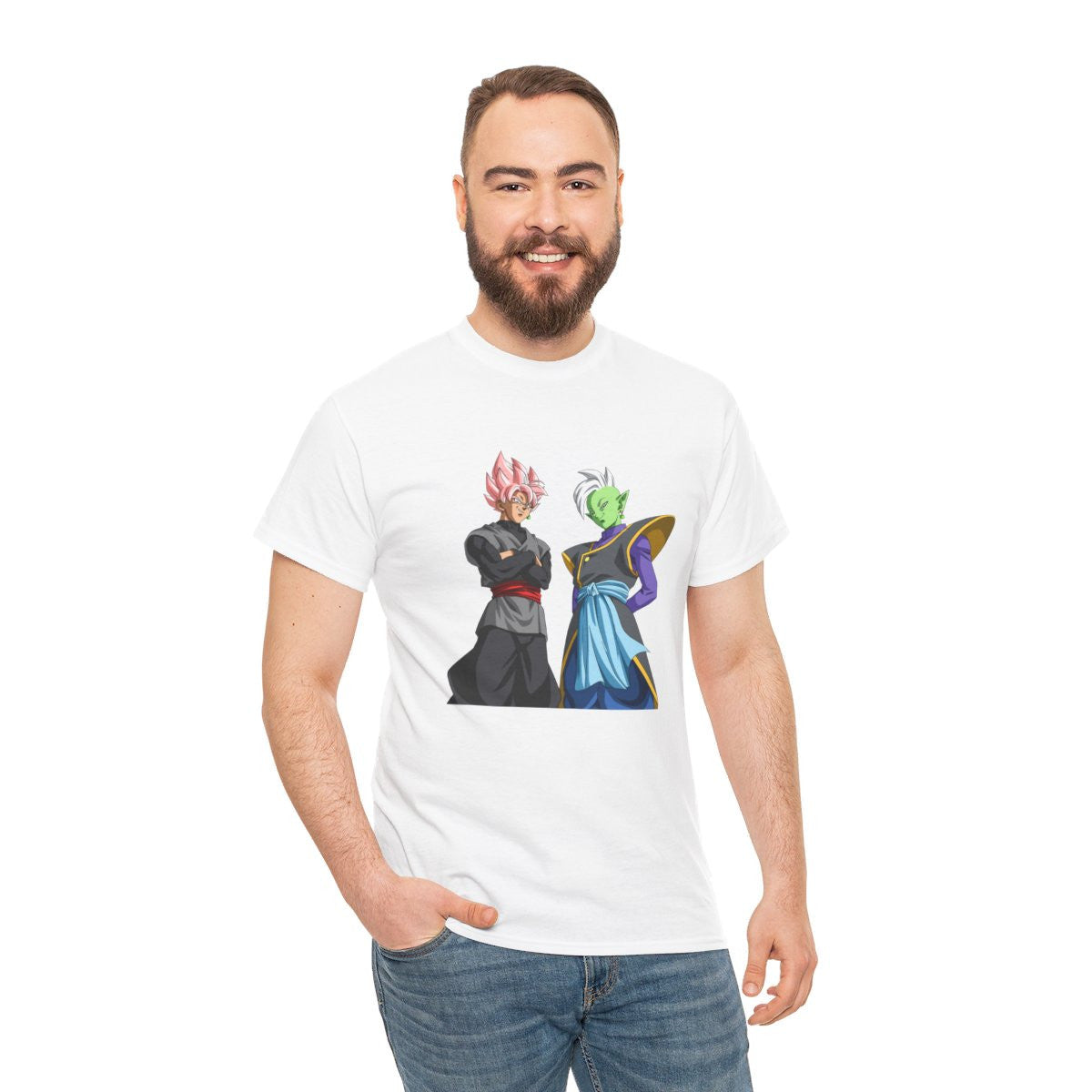 Tee shirt Unisex Zamasu goku black Homme/Femme