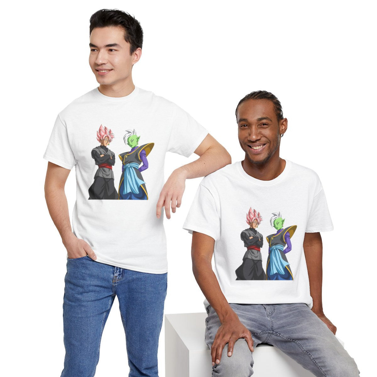 Tee shirt Unisex Zamasu goku black Homme/Femme