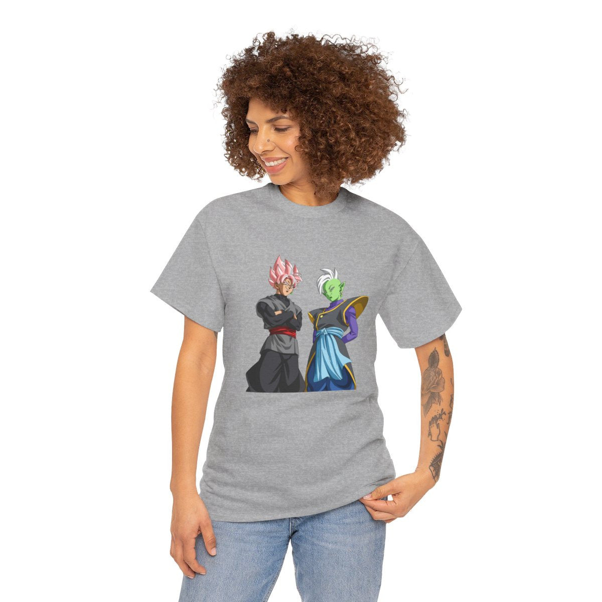 Tee shirt Unisex Zamasu goku black Homme/Femme