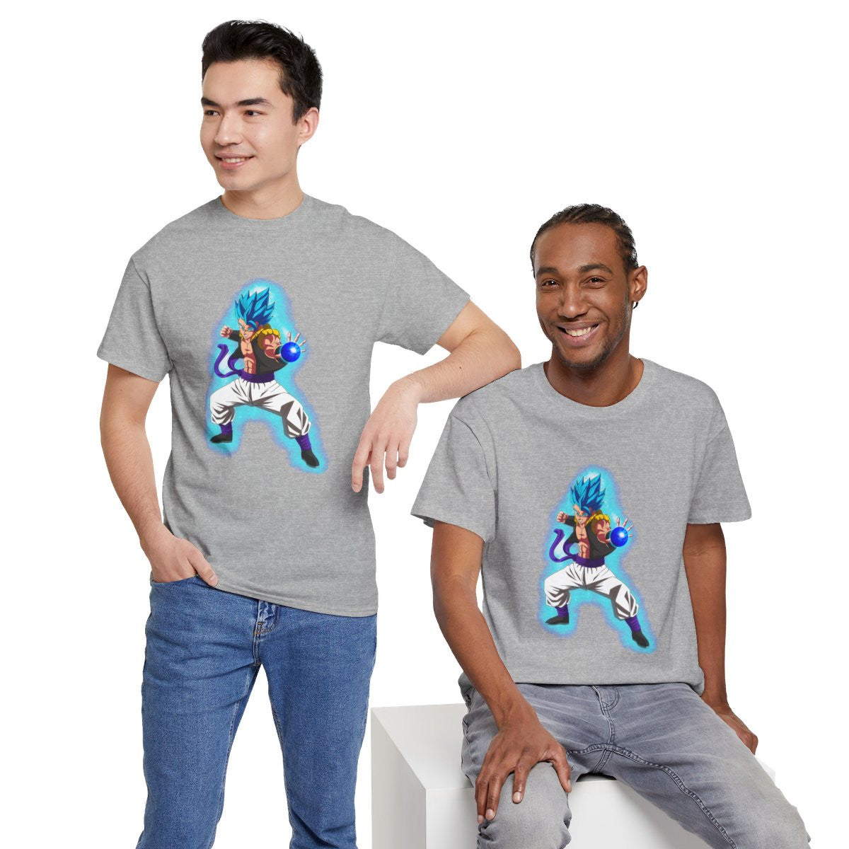 Tee shirt Unisex Gogeta blue Homme/Femme
