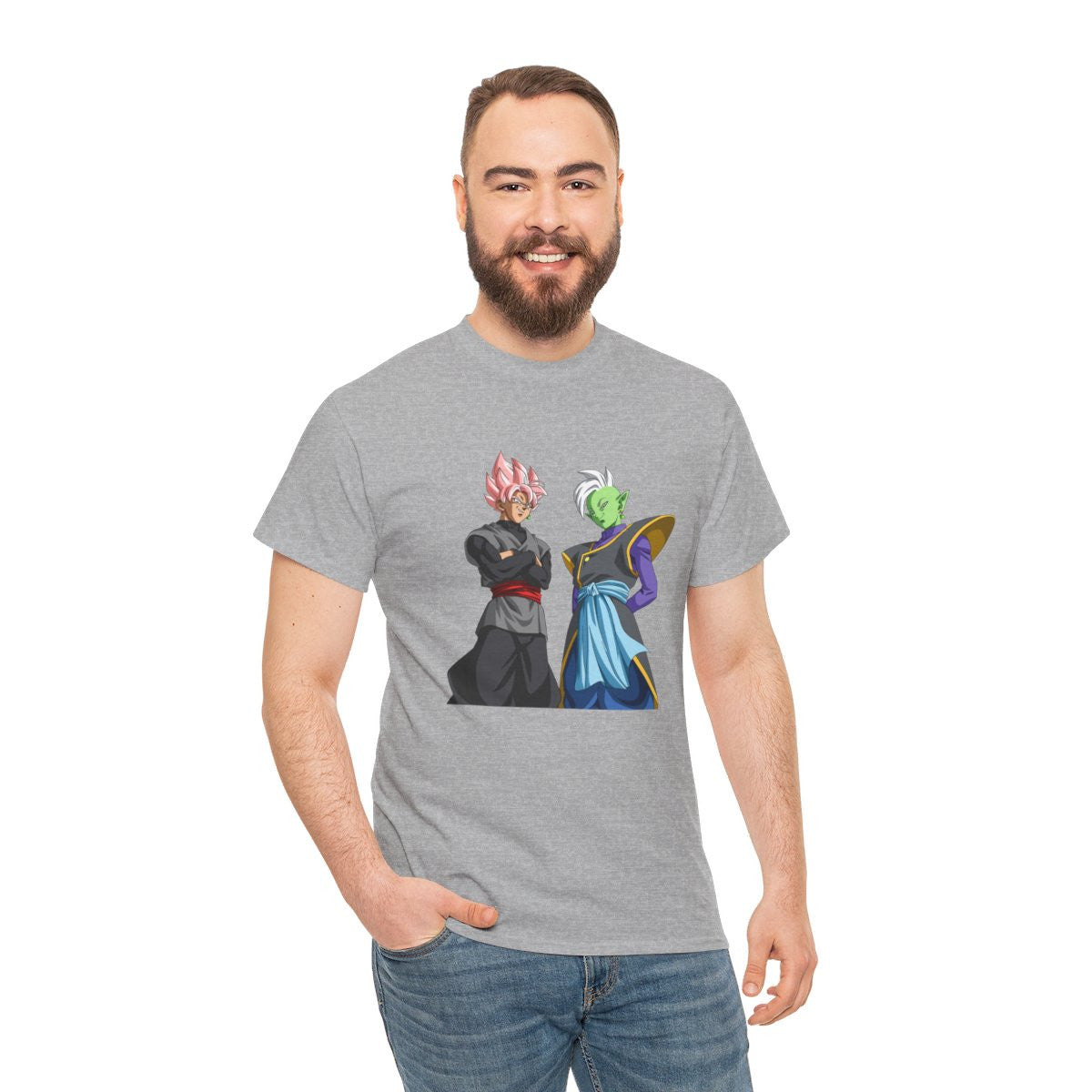 Tee shirt Unisex Zamasu goku black Homme/Femme