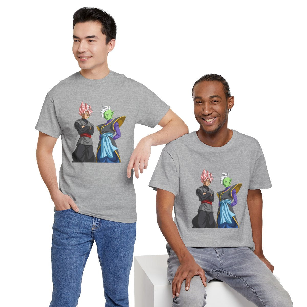 Tee shirt Unisex Zamasu goku black Homme/Femme