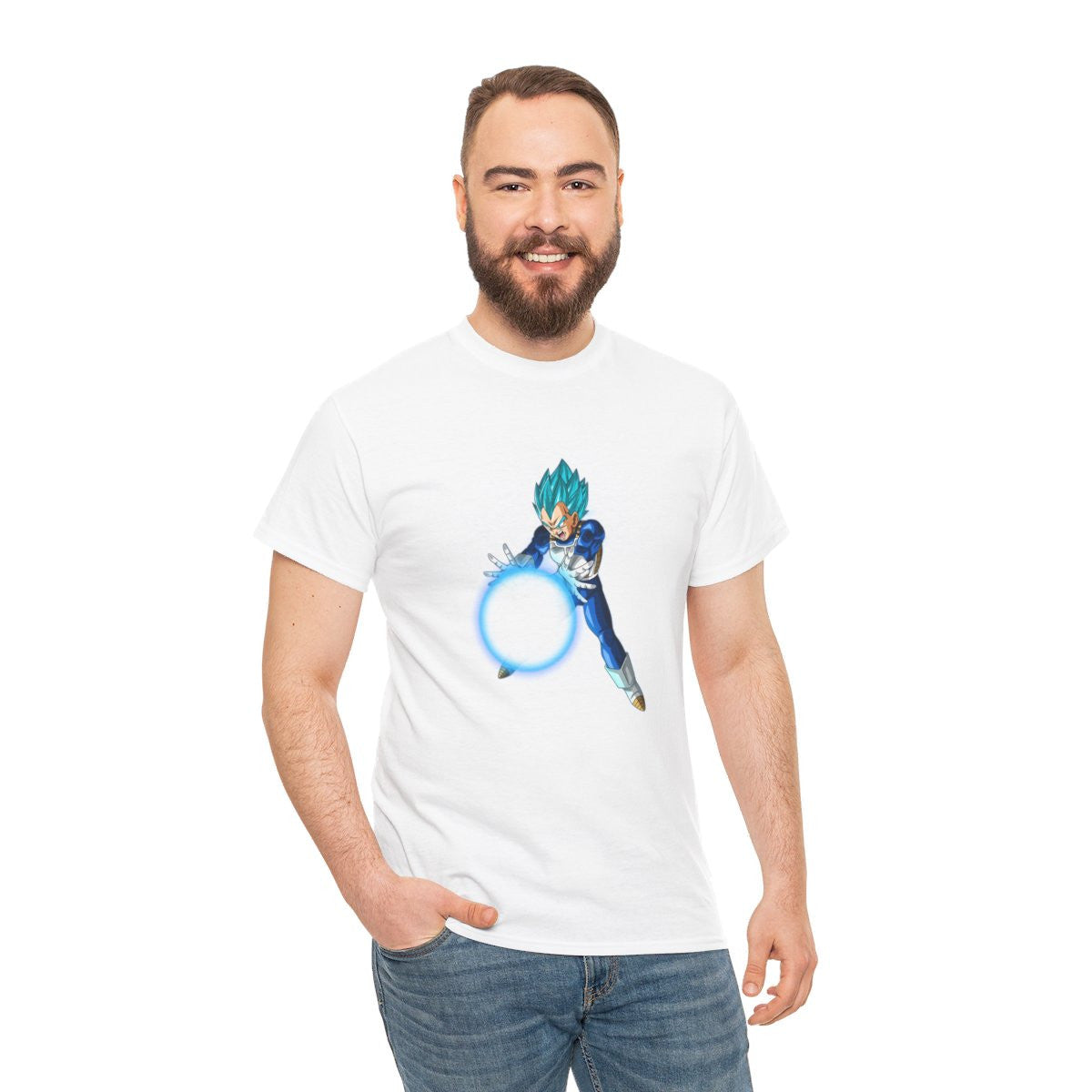 Tee shirt Unisex Vegeta blue Homme/Femme