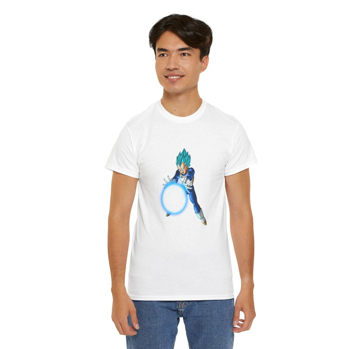 Tee shirt Unisex Vegeta blue Homme/Femme