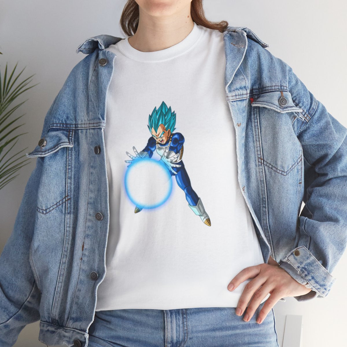 Tee shirt Unisex Vegeta blue Homme/Femme