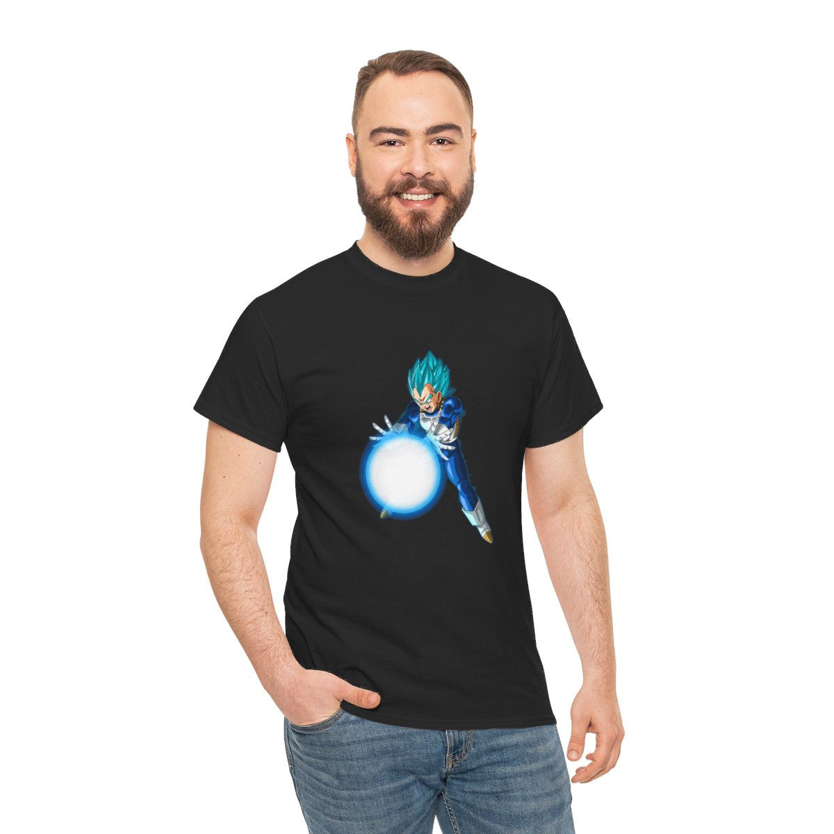 Tee shirt Unisex Vegeta blue Homme/Femme