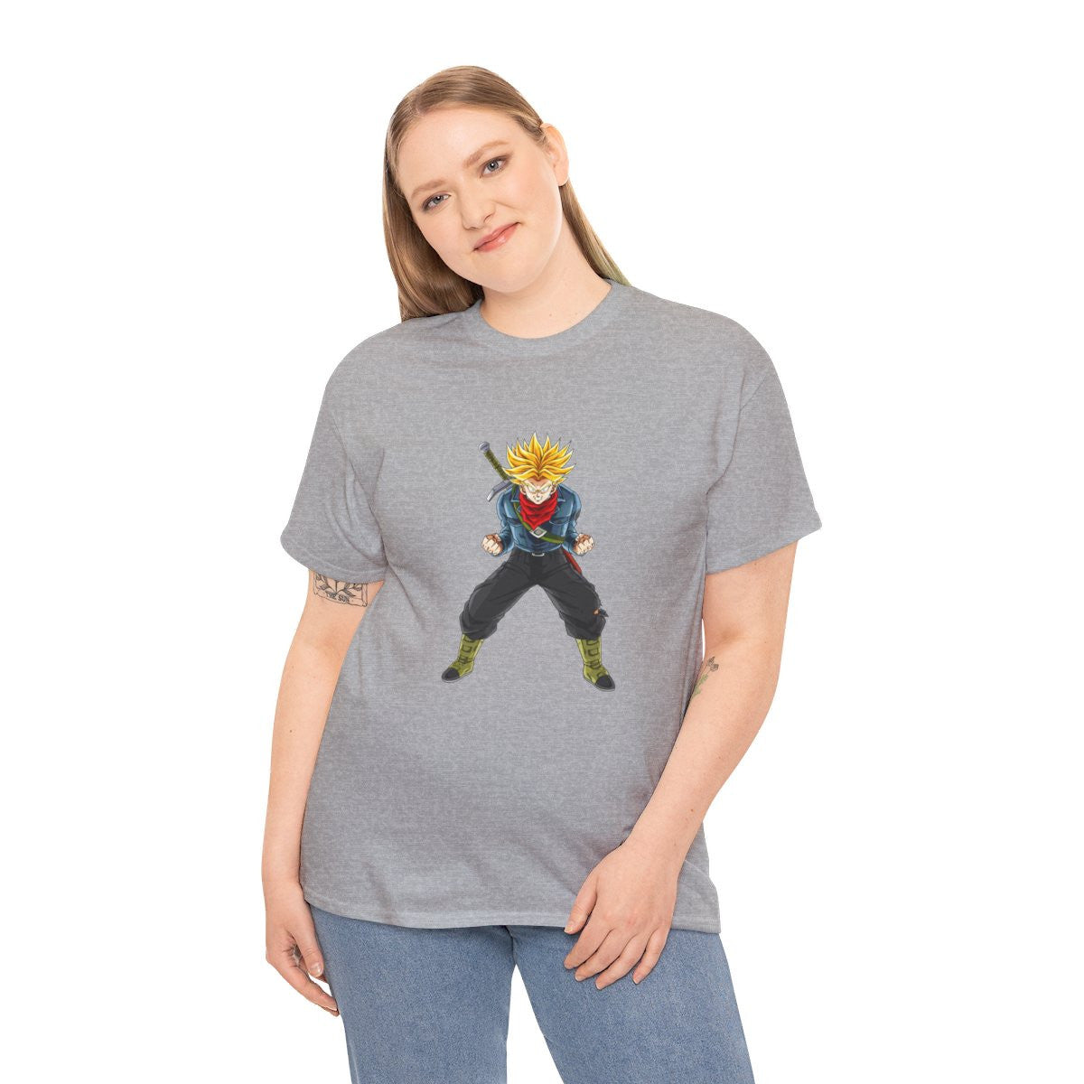 Tee shirt Unisex Trunks super sayan Homme/Femme