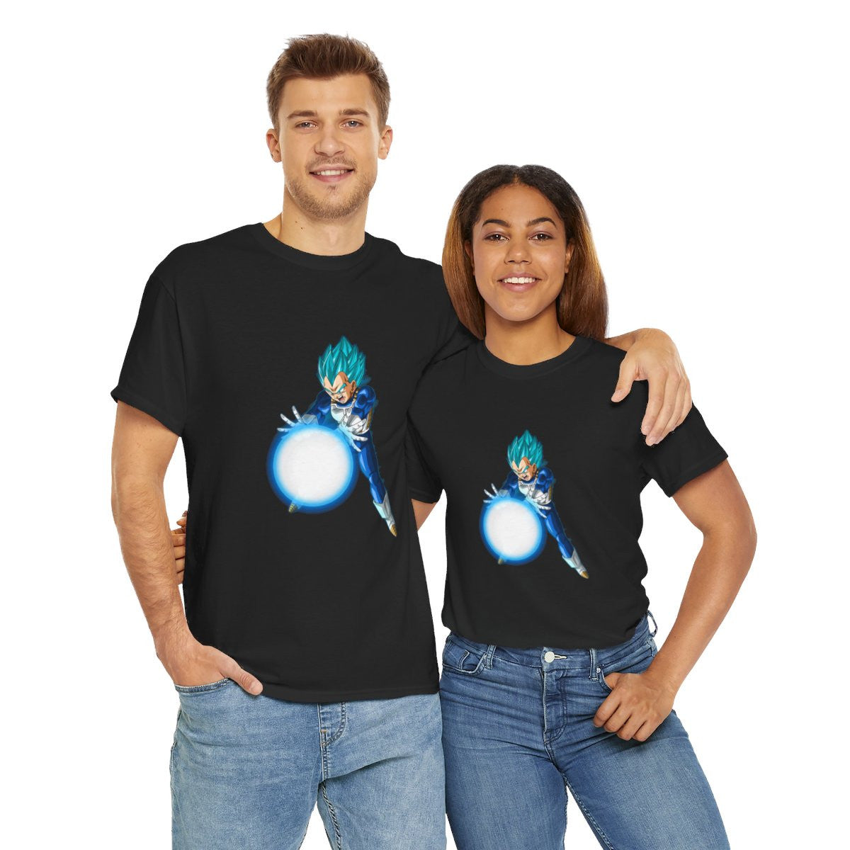 Tee shirt Unisex Vegeta blue Homme/Femme