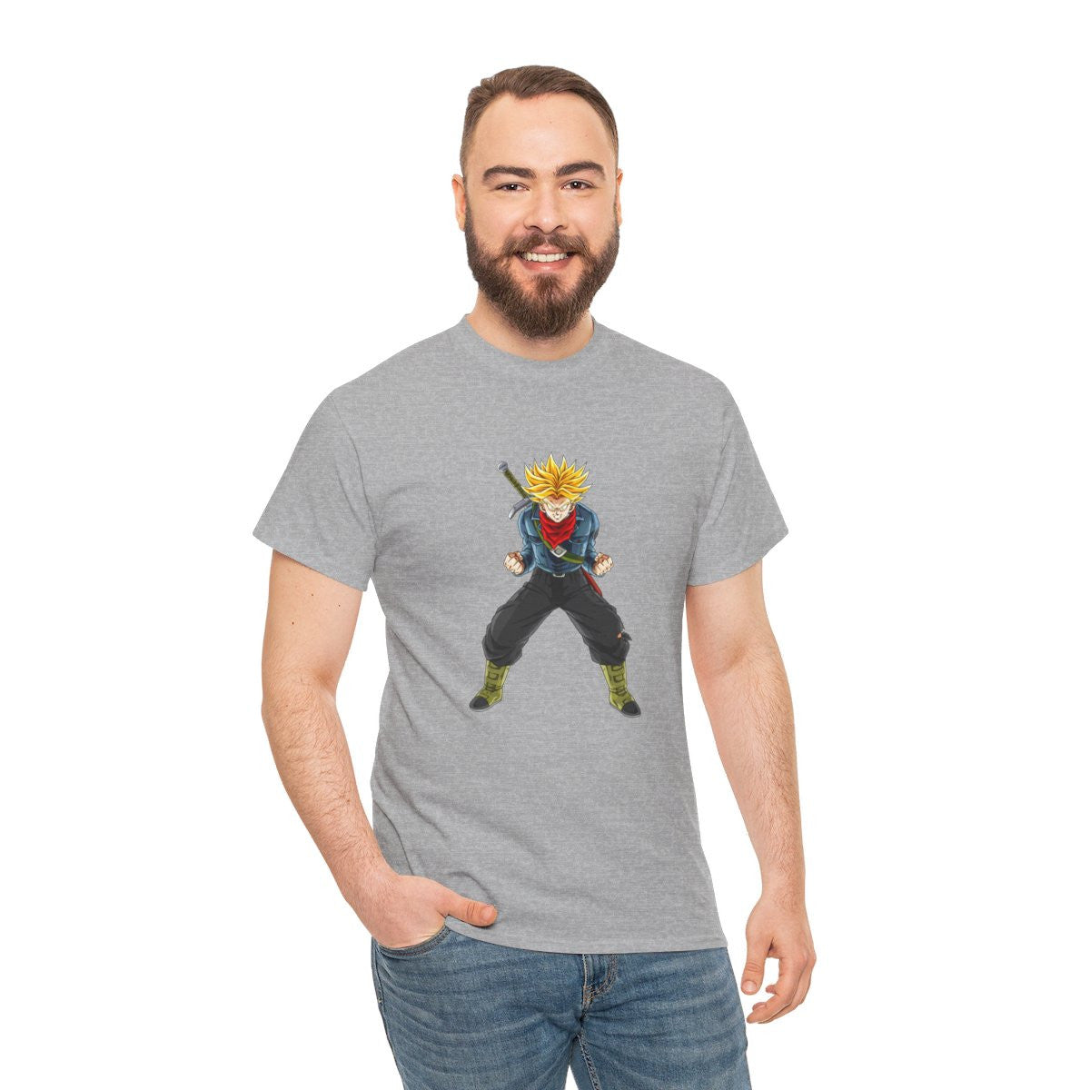 Tee shirt Unisex Trunks super sayan Homme/Femme