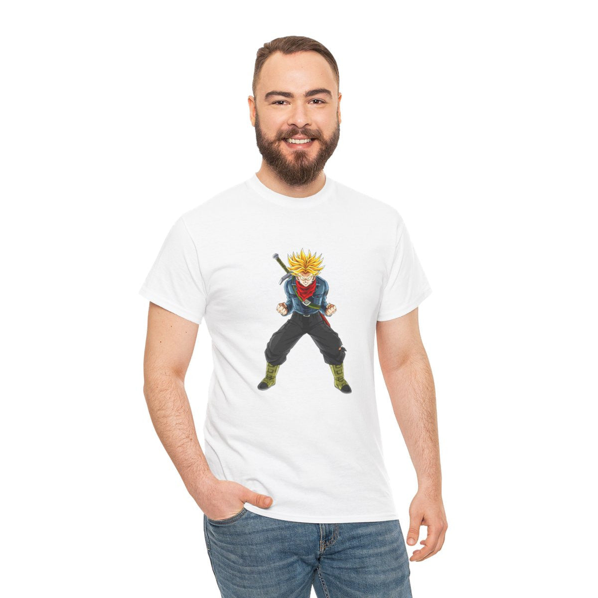 Tee shirt Unisex Trunks super sayan Homme/Femme