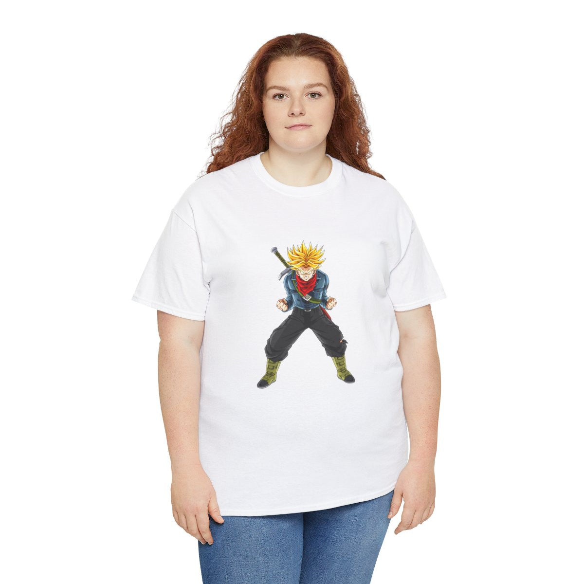 Tee shirt Unisex Trunks super sayan Homme/Femme