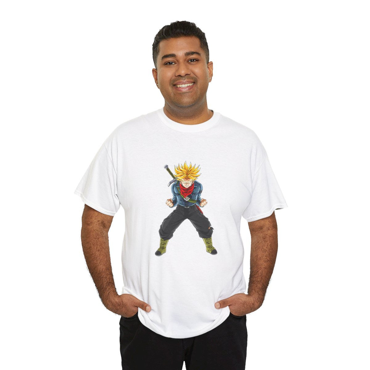 Tee shirt Unisex Trunks super sayan Homme/Femme