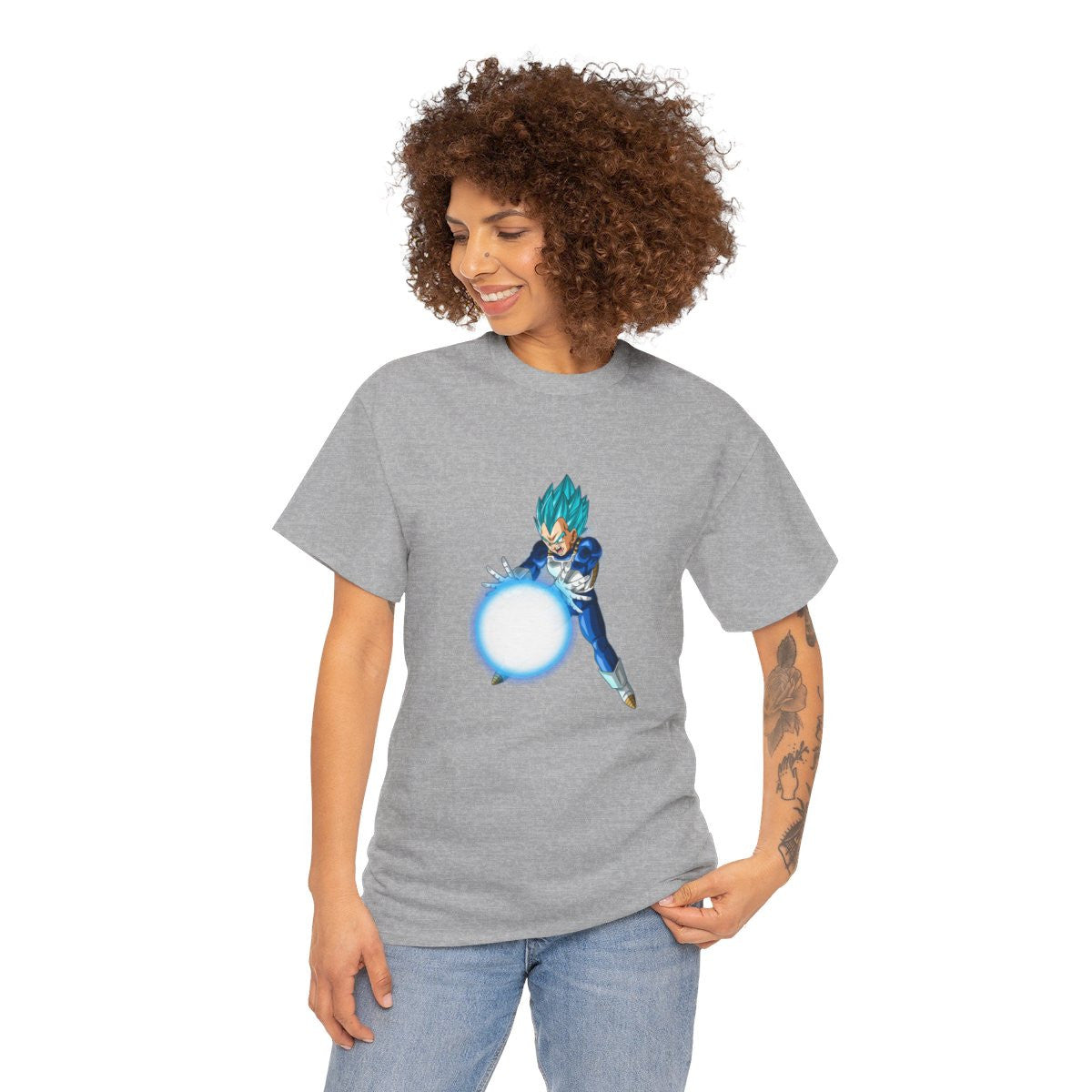 Tee shirt Unisex Vegeta blue Homme/Femme