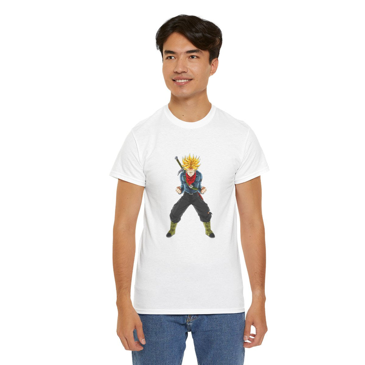 Tee shirt Unisex Trunks super sayan Homme/Femme