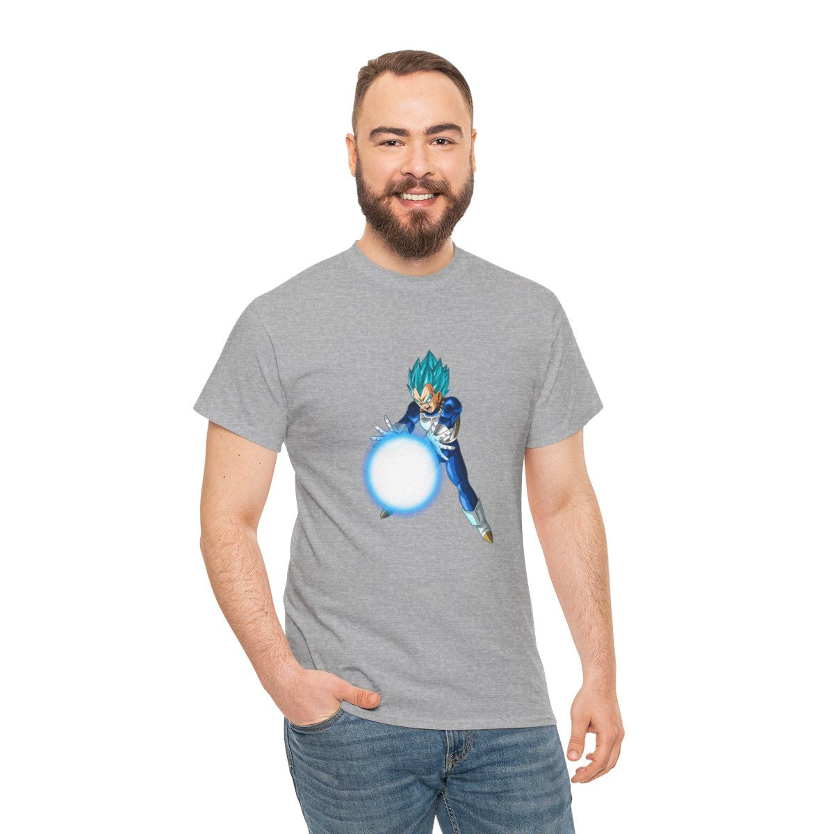 Tee shirt Unisex Vegeta blue Homme/Femme