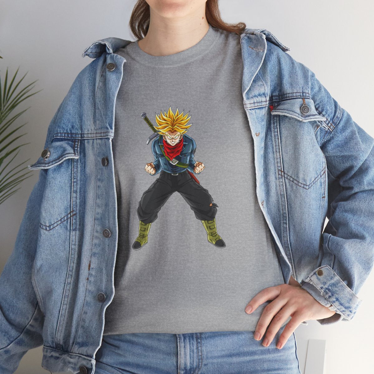 Tee shirt Unisex Trunks super sayan Homme/Femme