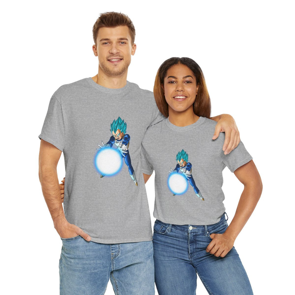 Tee shirt Unisex Vegeta blue Homme/Femme