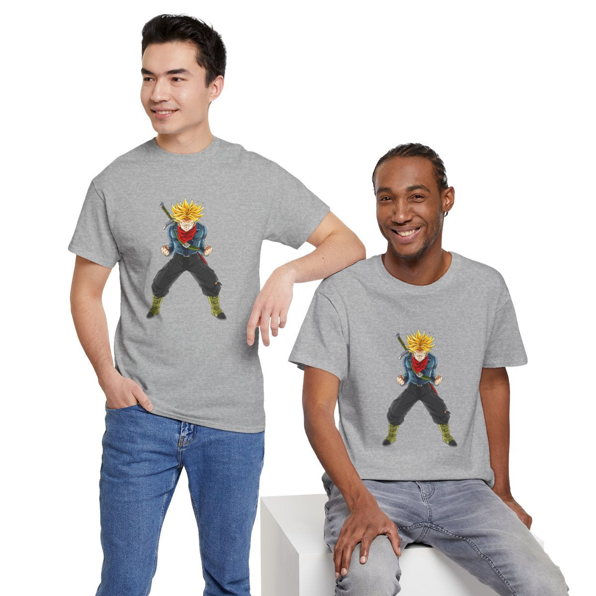 Tee shirt Unisex Trunks super sayan Homme/Femme