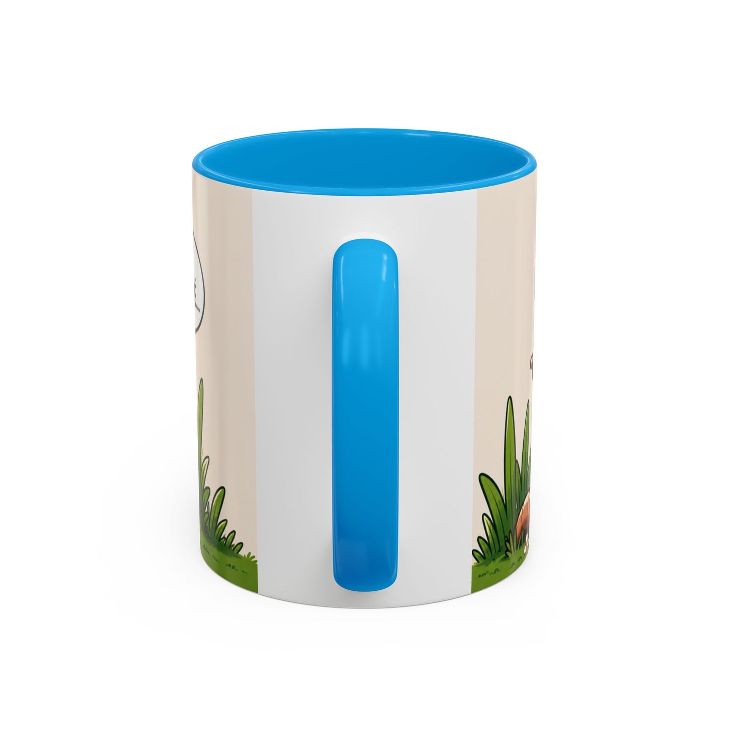 Tasse Ver de Terre Humoristique – Mug “Le Piaf Du Matin M’a Repéré” – Cadeau Drôle Homme Femme 325ml