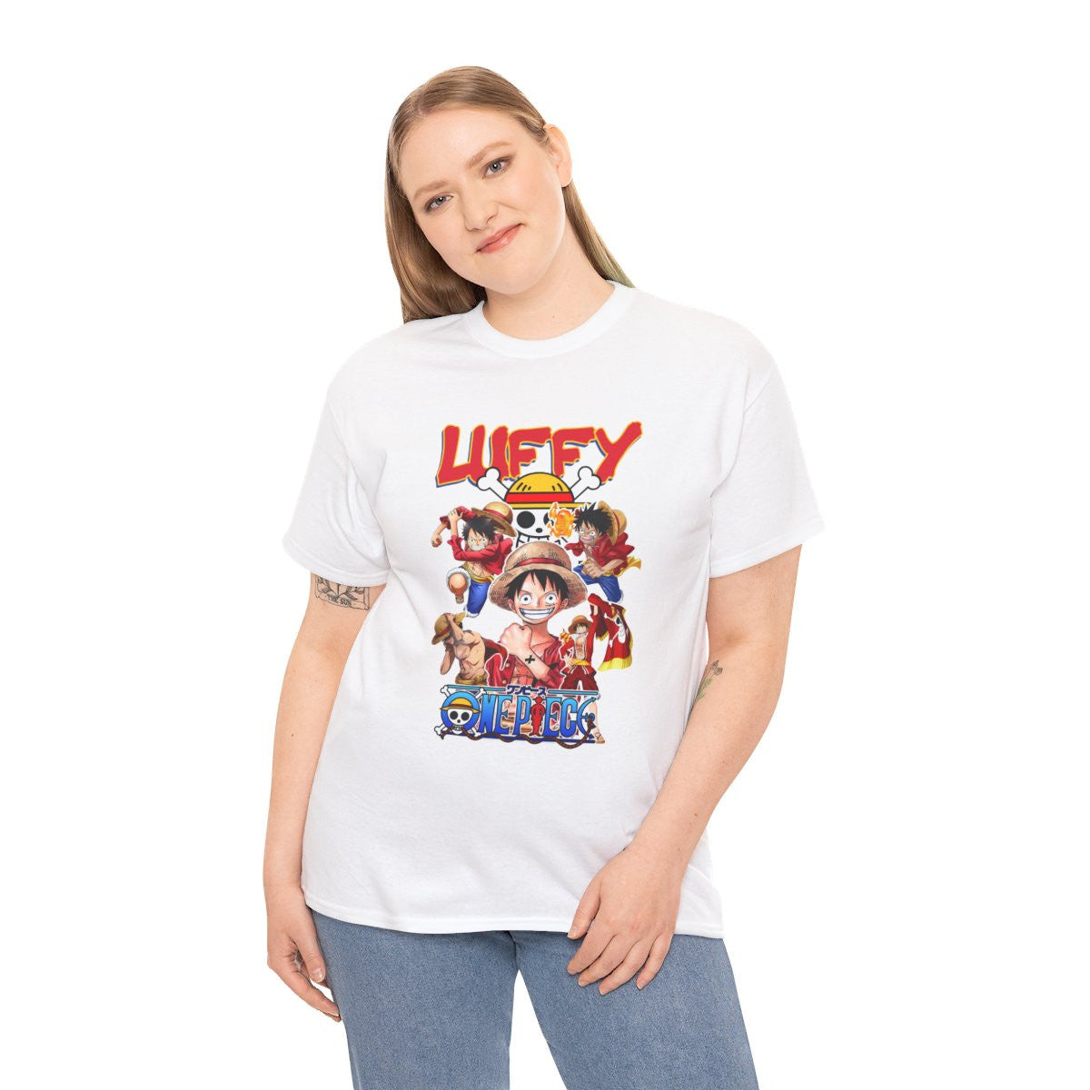 Tee shirt Unisex Luffy One piece Homme/Femme